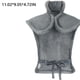 thumbnail image 4 of Vogacara Almohadillas térmicas eléctricas, chal térmico ajustable para espalda y hombros, manta lavable para oficina, Hotel, otoño e invierno, Protección de la piel Gris JP enchufe Vogacara CE014707-03, 4 of 6