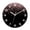 E59, variant on Black Glitter Jewelry Falling Gems Sparkle ShinyPrint Wall Clock Living Room Big Round Hanging Silent Wall Clocks Decor（10 Inch）