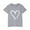 Gray, variant on MeetoTime Kids Summer Cotton Short Sleeve Tops Comfortable Round Neck Heart Printed Sports Tee for Boys Girls