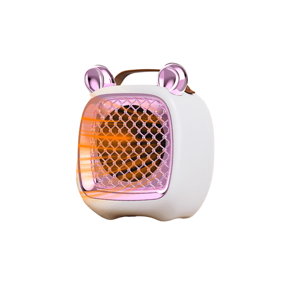 Space Heater - Space Heater Office, Heaters for Outdoor Use, Pink Space Heater, Space Heaters for Indoor Use, Personal Heater, Radiator Heater, Desk Space Heater, Mini Heater for Office Desk