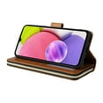 thumbnail image 6 of Feishell for Samsung Galaxy A03s (6.5 inch) Wallet Case for Women Men,Premium PU Leather Magnetic Clasp Zipper 9 Card Slots Folio Flip Holder Shockproof Purse Phone Case with Wrist Strap,Brown, 6 of 8