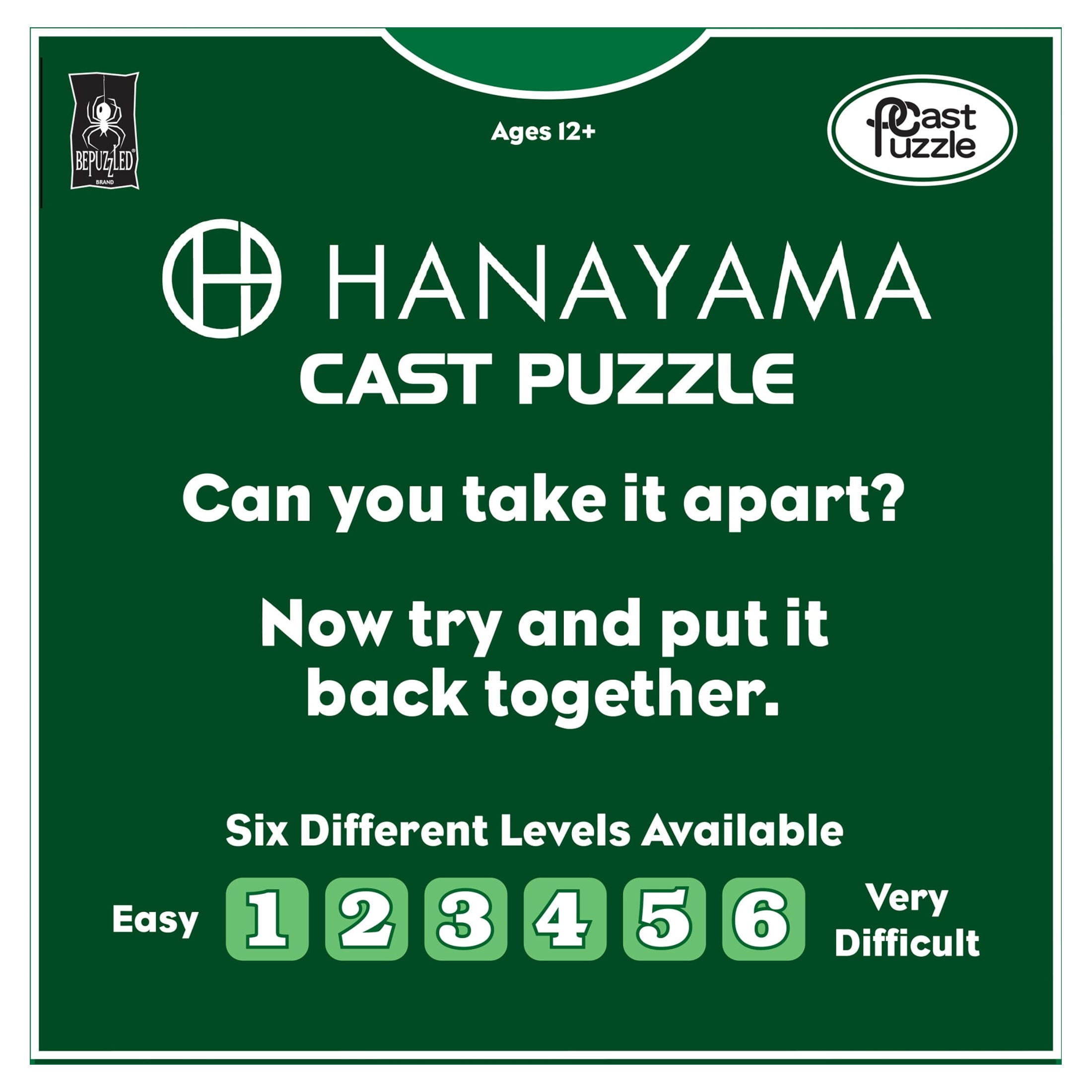 Cast Galaxy casse-tête métal Collection HANAYAMA niveau 3 puzzle 3d