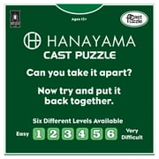 BePuzzled, Ring Hanayama Metal Brainteaser Puzzle Level 4 Ages 12+