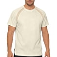 thumbnail image 2 of Dagugfen Workout Shirts for Men Short Sleeve Crewneck Tee Shirts Breathable Quick Drying Basketball Training Tops, 2 of 8