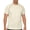 Beige, variant on Mens Lightweight Raglan Sleeve Baseball T-Shirt Drop Shoulder Short Sleeve Tshirts Beige XL(XL)