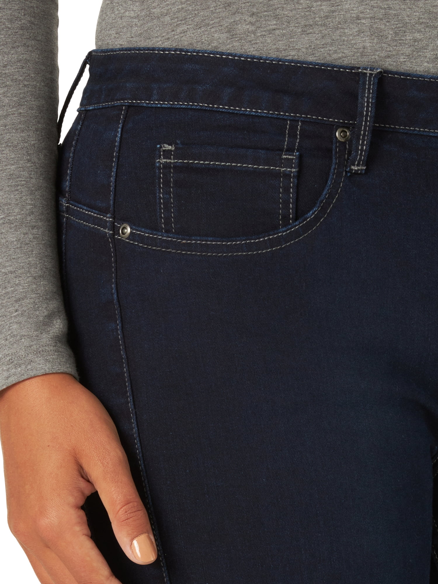 Lee Women's Shape Illusions Mid-Rise Bootcut Jean