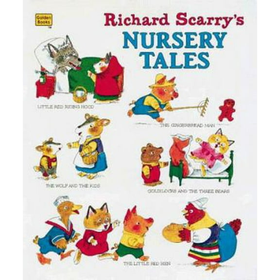 Pre-Owned Richard Scarry's Nursery Tales (Look-Look) (Paperback) 0307130754 9780307130754