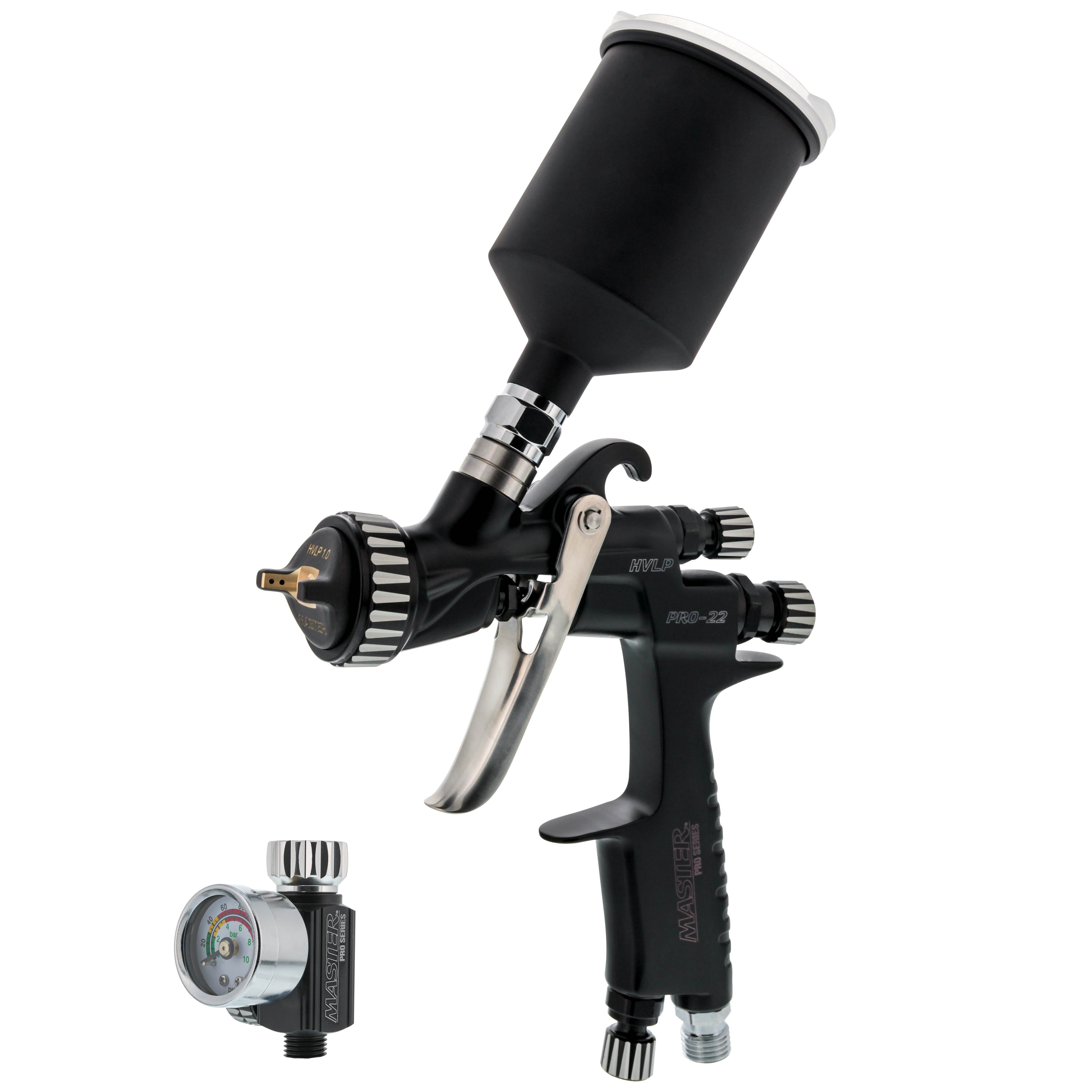 Master Pro 22 Series HighPerformance HVLP Touch Up Spray Gun with 1