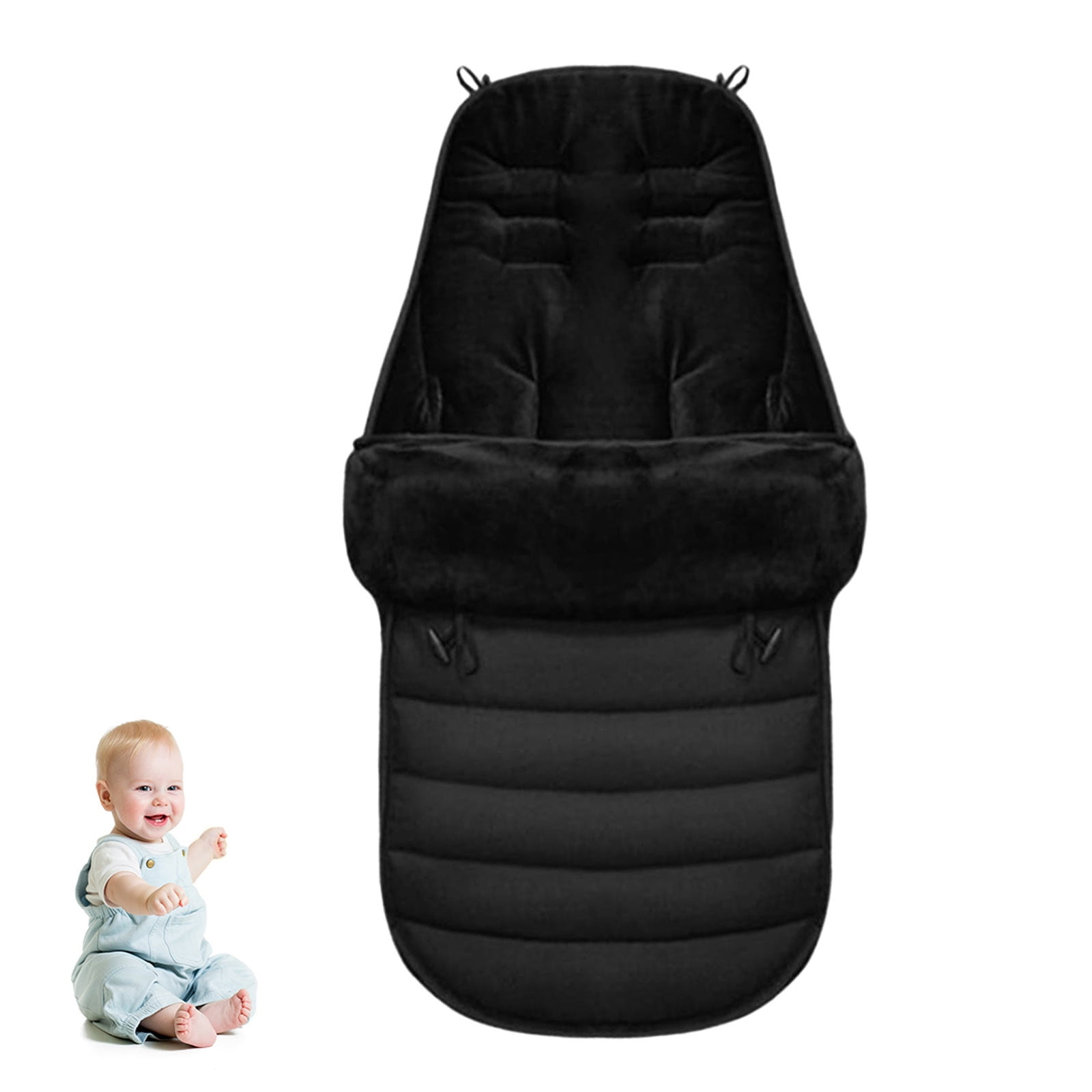 Home Textile Storage Baby Footmuff for Stroller Universal Windproof Pushchair Sleeping Bag with Warm Foot Pad for Cozy Outdoor Adventures