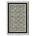 thumbnail image 1 of Casavani Cotton Handblock Printed Black Rug Area Rug for Living Dining Bedroom 6x8 feet, 1 of 1