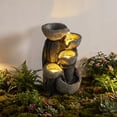 thumbnail image 2 of Costway 17.5"H Outdoor Water Fountain 5-Tier Cascading Bowl Tabletop Waterfall Fountain, 2 of 7