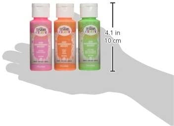 Testors Craft Acrylic Paint Kit, Multicolor, 6 Fl Oz