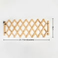 thumbnail image 4 of Bamboo Alloy Foldable Pet Gate, Retractable Dog Barrier for Indoor Outdoor, 110cm, 4 of 8
