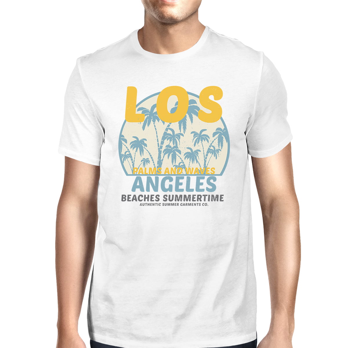 Details about   Los Angeles Beaches Summertime Mens Black Shirt 
