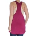 thumbnail image 2 of FREE PEOPLE Womens New 1517 Maroon Amelia Cut Out Sleeveless Tank Top S B+B, 2 of 2