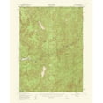 thumbnail image 2 of USGS 15x18 White Modern Wood Framed Museum Art Print Titled - Gasquet California Oregon Quad - USGS 1951, 2 of 4