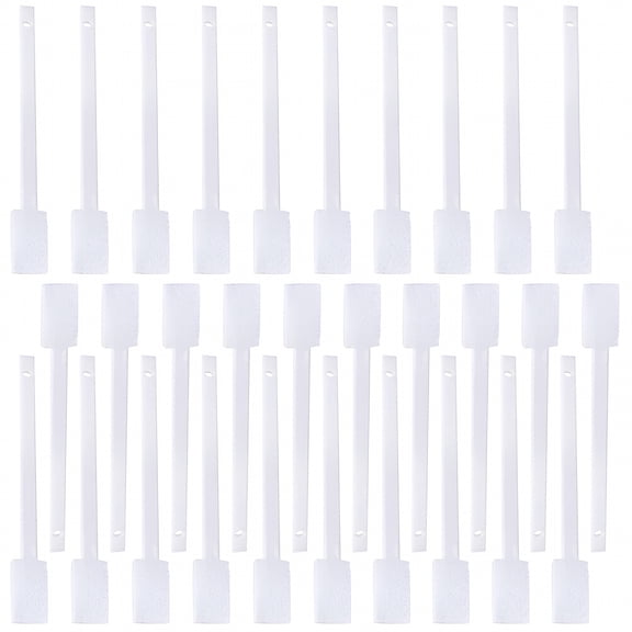 ACDANC 30pcs Crevice Brush Gap Groove Brush Detail Cleaning Brush Small Disposable Brush