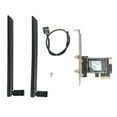 thumbnail image 2 of PCIE Adapter, High Speed 2.4GHz 300Mbps 7265NGW WIFI Card Adapter PCB Material 5GHz 867Mbps  For Office, 2 of 8