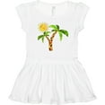 thumbnail image 3 of Inktastic Palm Trees with Cute Smiling Sun Girls Toddler Dress, 3 of 5