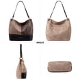 thumbnail image 3 of Bolso Hobo Montana West MWC-047FTAN de piel grande para mujer, 3 of 6
