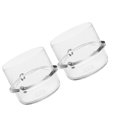thumbnail image 1 of LOLIPPYY 2Pcs Blender Cup Lid Transparent Plastic Sealing Replacement Lids for, 1 of 8