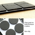 thumbnail image 4 of TOP-MAX Furniture Floor Rubber Protectors Pads Glide Protective Pads for Floors Protection Carpet Protection (30Pcs, Circle), 4 of 8