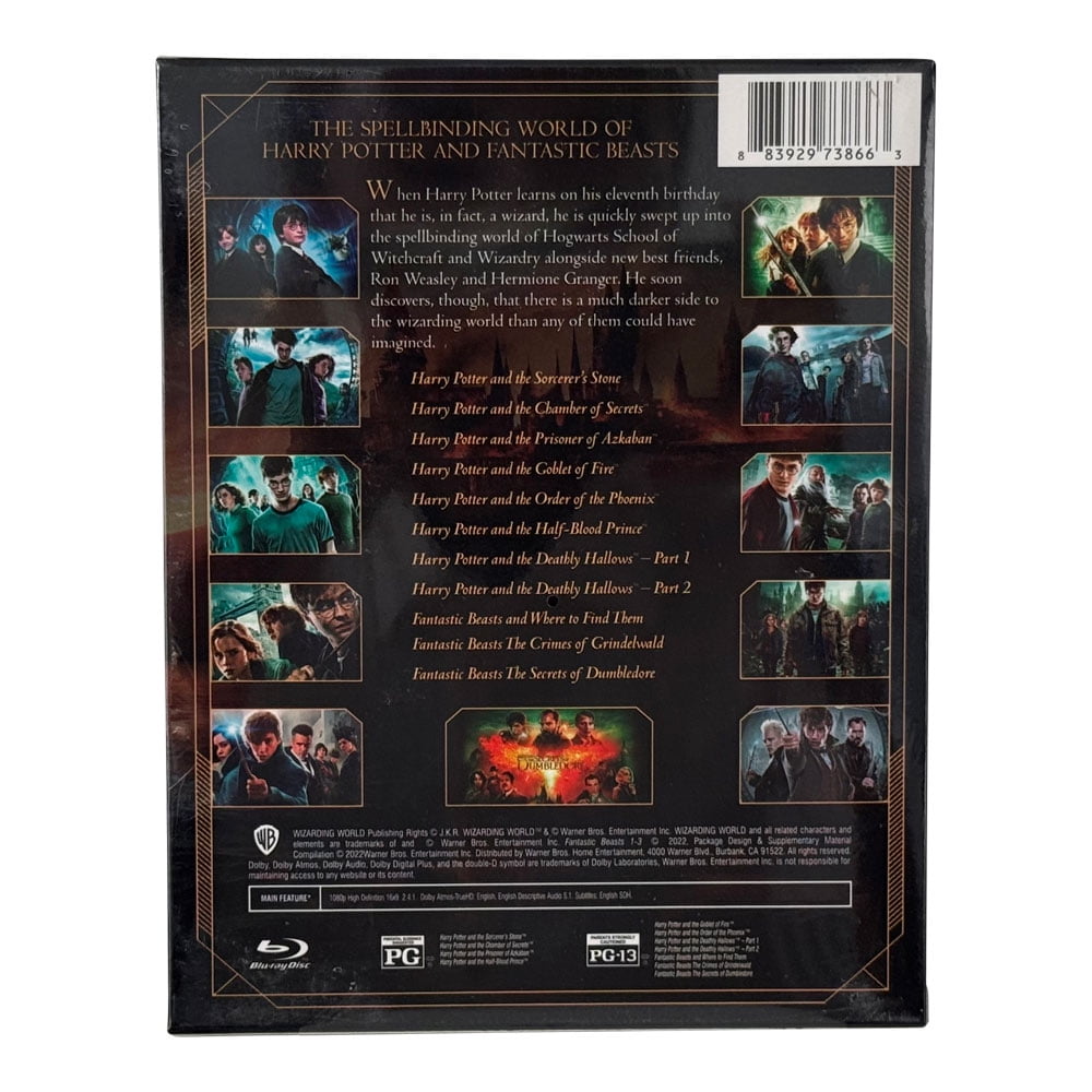 ハリーポッター ファンタスティックビースト Blu-ray コンプリート Harry Potter & Fantastic Beasts 11 Film Collection (Blu-ray