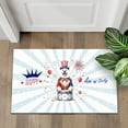 thumbnail image 4 of Happy 4th of July Patriotic Akita Marching Band Uniform Balloons Fireworks Doormat Inu Dog Lover Indoor Outdoor Welcome Mat - 13009, 4 of 5