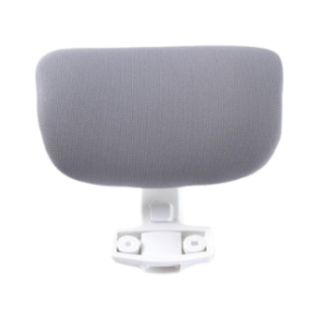 Siruishop Office Chair Headrest Attachment Ergonomic Practical Computer Chair Headrest White Gray