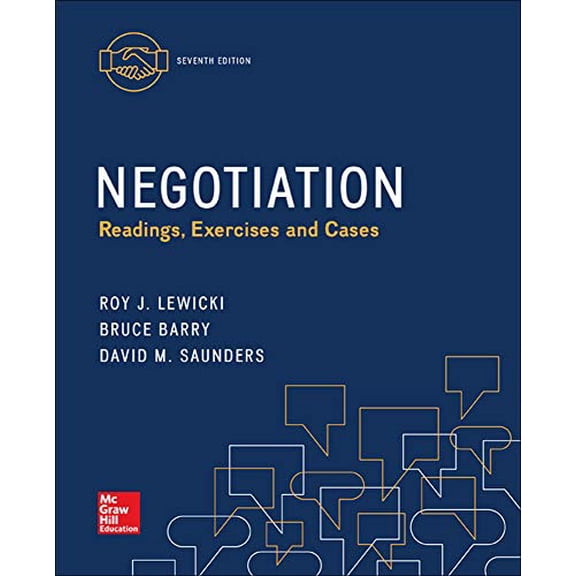 Pre-Owned Negotiation: Readings, Exercises and Cases, 9780077862428, 0077862422, Paperback, 7th Revised ed. edition