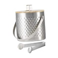 thumbnail image 4 of Cubo de hielo de acero inoxidable BLESIY con tapa y pinza 14 l plata, 4 of 8