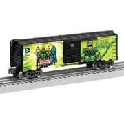 Lionel DC Comics Wonder Woman and Green Arrow O Gauge Model Train Boxcars