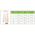 thumbnail image 6 of Youweixiong Women Solid Color Half Slips Skirt Elastic Waist Lace Trim Long Underskirt for Under Dresses, 6 of 6