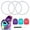 Color 3, variant on 3pcs Bottle O Seal Ring & 3pcs Gasket Replacement Stopper for Owala FreeSip Cap, Silicone Water Bottle Plug Stopper BPA Free Top Lid Mouth Parts Compatible with Owala FreeSip 24oz 32oz
