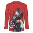 thumbnail image 5 of Apex Legends Pathfinder Men's Long Sleeve T-Shirt Loose Trendy Tee Soft Stretch Casual Shirt Top for Outdoor Indoor L, 5 of 7