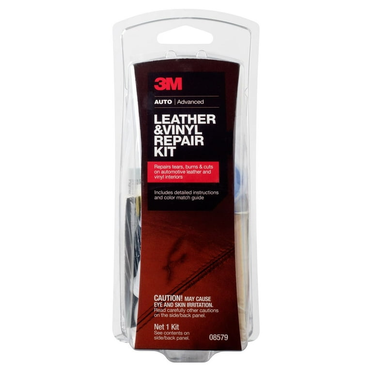 3M Leather and Vinyl Automotive Repair Kit, Helps Patch 3M Leather and Vinyl Automotive Repair Kit, Helps Patch