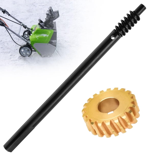 Eje helicoidal y engranaje helicoidal de repuesto para MTD Cub Cadet Craftsman Troy-Bilt