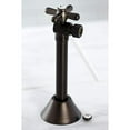 thumbnail image 3 of Kingston Brass Vintage 1/2" Sweat, 3/8" OD Compression Angle Shut-Off Valve with 5" Extension, 3 of 4