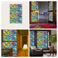 thumbnail image 3 of Película para ventanas Magnolia con adherencia estática, control de calor, protección de la privacidad, envío directo, película de vidrio extraíble reutilizable, decoración del hogar, 3 of 5