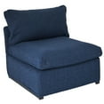 thumbnail image 1 of Patioflare Flexiform Modular Set Outdoor Armless Chair, Blue, 1 of 7