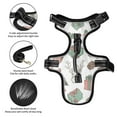 thumbnail image 6 of Pet Vest For Walking With Handle Adjustable Reflective Dog Cat Harness Christmas Graffiti, 6 of 7