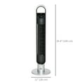 thumbnail image 3 of HOMCOM Freestanding Tower Fan Cooling for Bedroom with Oscillating Timer, 3 of 10