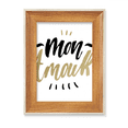 thumbnail image 1 of Mon Amour My Love Quote Style Desktop Wooden Photo Frame Display Picture Art Painting Multiple Sets, 1 of 3