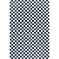 thumbnail image 5 of JONATHAN Y  Kassia Modern Cottage Checkerboard Washable Area Rug 4 X 6 - Dark Blue/White, 5 of 5