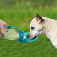 thumbnail image 2 of Botella de agua para perros para caminar, dispensador de agua para mascotas, contenedor portátil con taza para beber, cuenco para senderismo al aire libre, viajes para cachorros, gatos, háms, 2 of 4