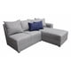 thumbnail image 2 of Sala Esquinera Modular Orlando EL BAZAR STORE Plata 200x160 cm Lino nacional, 2 of 5