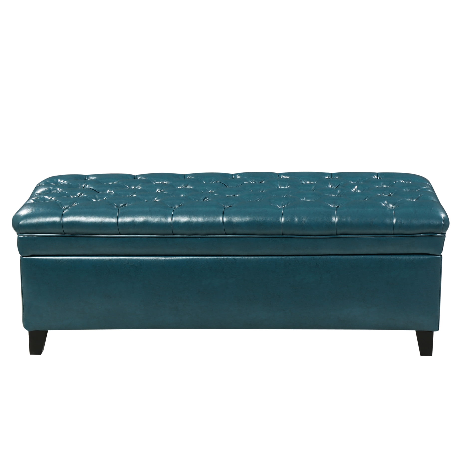 Teal Pu Storage - Roomy With Storage, 50 In. D, 20.5 W, 18.44 H, 31.09 Lb. Functionality, 49.23 Depth, 20.84 Width, Height, Weight