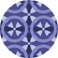 thumbnail image 1 of Ahgly Company Machine Washable Indoor Square Transitional Purple Mimosa Purple Area Rugs, 3' Square, 1 of 7
