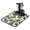 White-900, variant on Tropical Floral Pattern Kitchen Mat, Absorbent Coffee Bar Drying Pad, Hawaiian Summer Style Diatom Mud Counter Mat