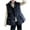 Black, variant on Women Lightweight Quilted Padded Vest Stand Collar Button down Gilet Quilted Button down Jacket with Pockets